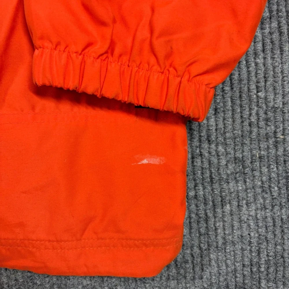 Vesi Sportswear Pullover Men's XL Auburn Tigers Windbreaker Orange Full Zip NCAA